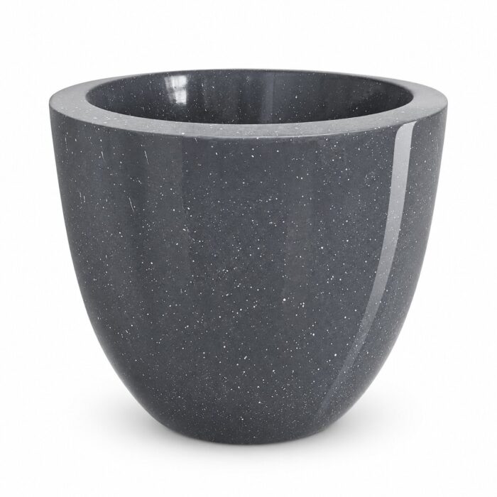 Premium Grey Speckled Fiberglass Planter Pot Luxury Galaxy Finish FRP Flower Pot for Indoor & Outdoor Decor (9) Premium Grey Speckled Fiberglass Planter Pot Luxury Galaxy Finish FRP Flower Pot for Indoor & Outdoor Decor (9)