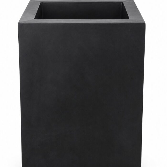 Premium Matte Black Square Fiberglass Planter Modern Tall FRP Planter Pot for Indoor & Outdoor Decor (8) Premium Matte Black Square Fiberglass Planter Modern Tall FRP Planter Pot for Indoor & Outdoor Decor (8)