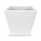 Premium Square Fiberglass Planter Pot Modern White FRP Flower Pot for Indoor & Outdoor Decor (6)